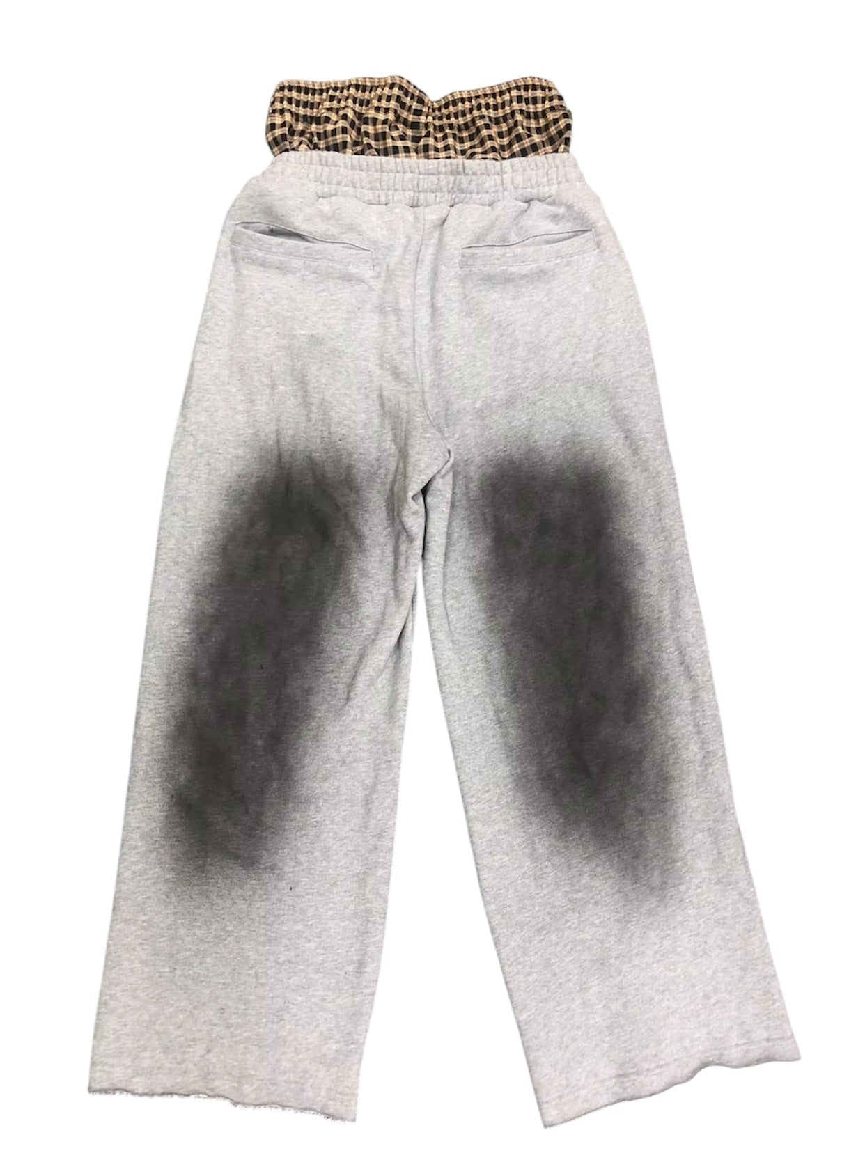 Double Waisted Sweats - Gray