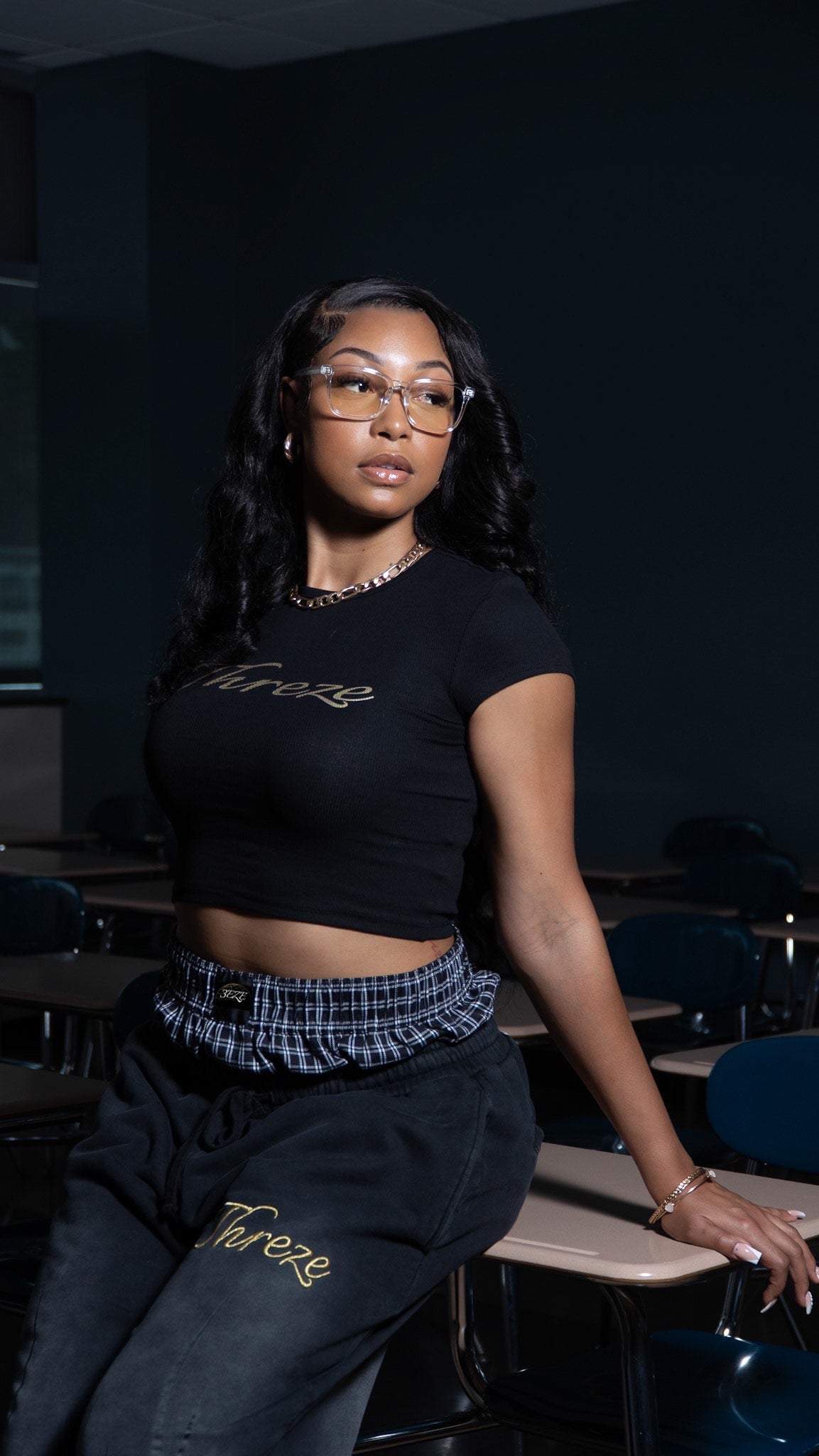 Black Threze-Stimulus Tee