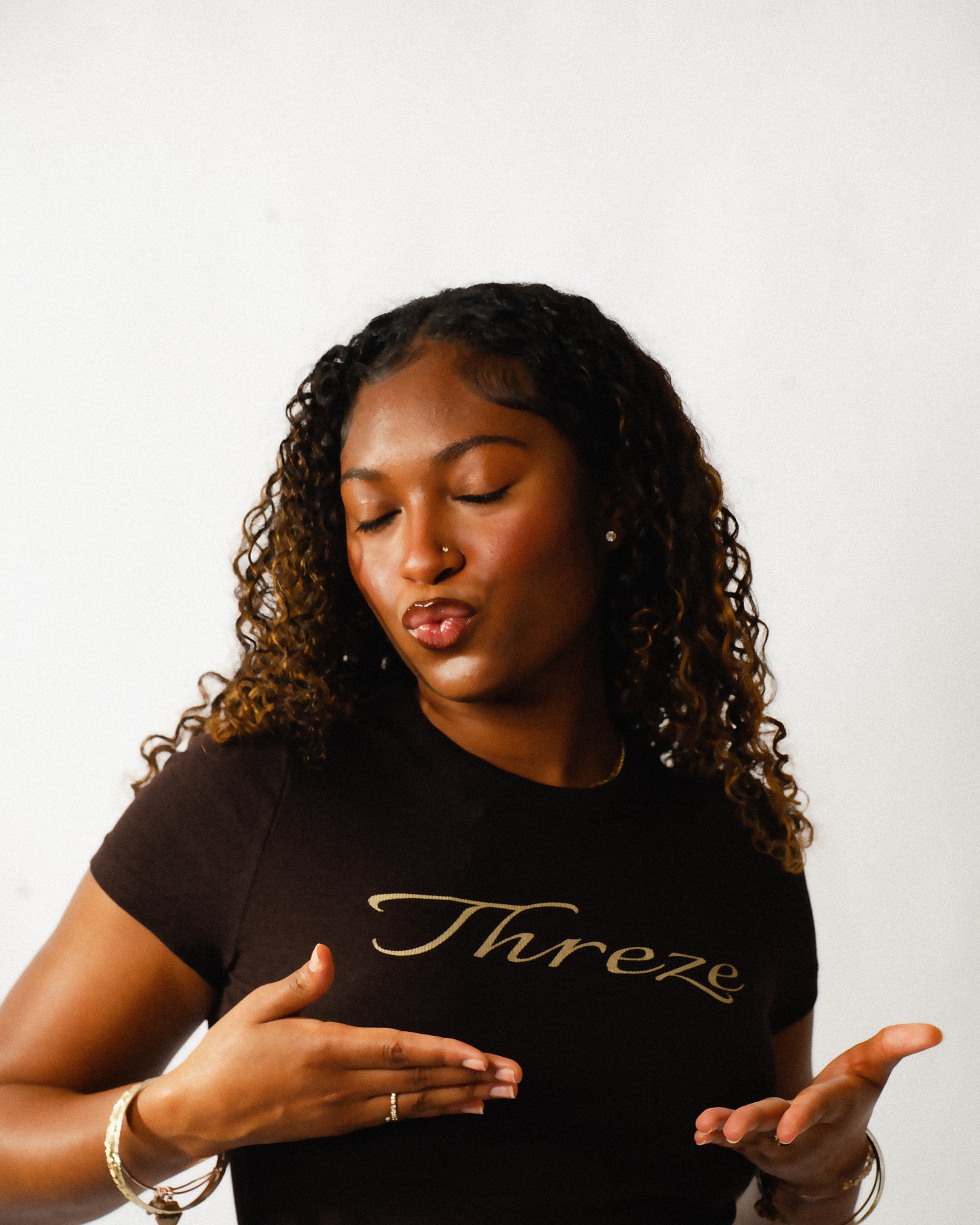 Brown Threze - Stimulus Tee