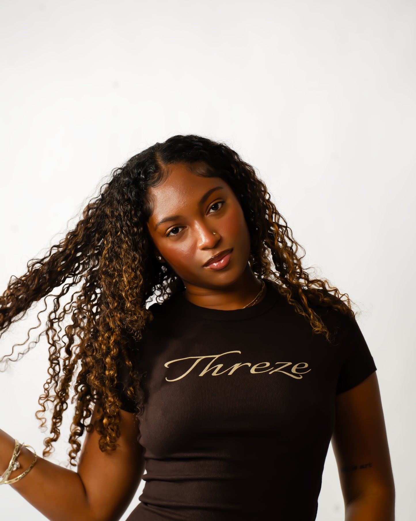 Brown Threze - Stimulus Tee